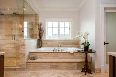  Transitional Family Home Bathroom. Ridgedown by Jenny Martin Design.