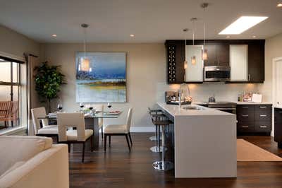  Contemporary Family Home Kitchen. Promenade by Jenny Martin Design.