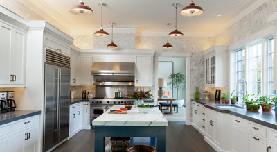  Traditional Vacation Home Kitchen. North Haven by David Scott Interiors.