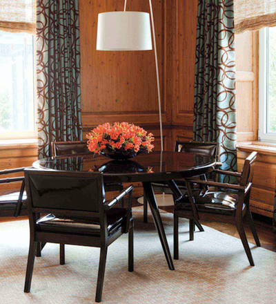 Transitional Apartment Office and Study. Fifth Avenue  by David Scott Interiors.