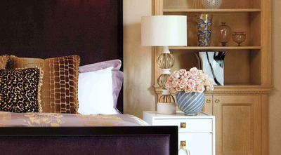  Transitional Apartment Bedroom. Fifth Avenue  by David Scott Interiors.