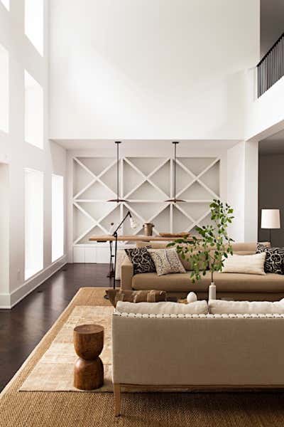  Contemporary Family Home Living Room. Riverbend by Lauren Liess.