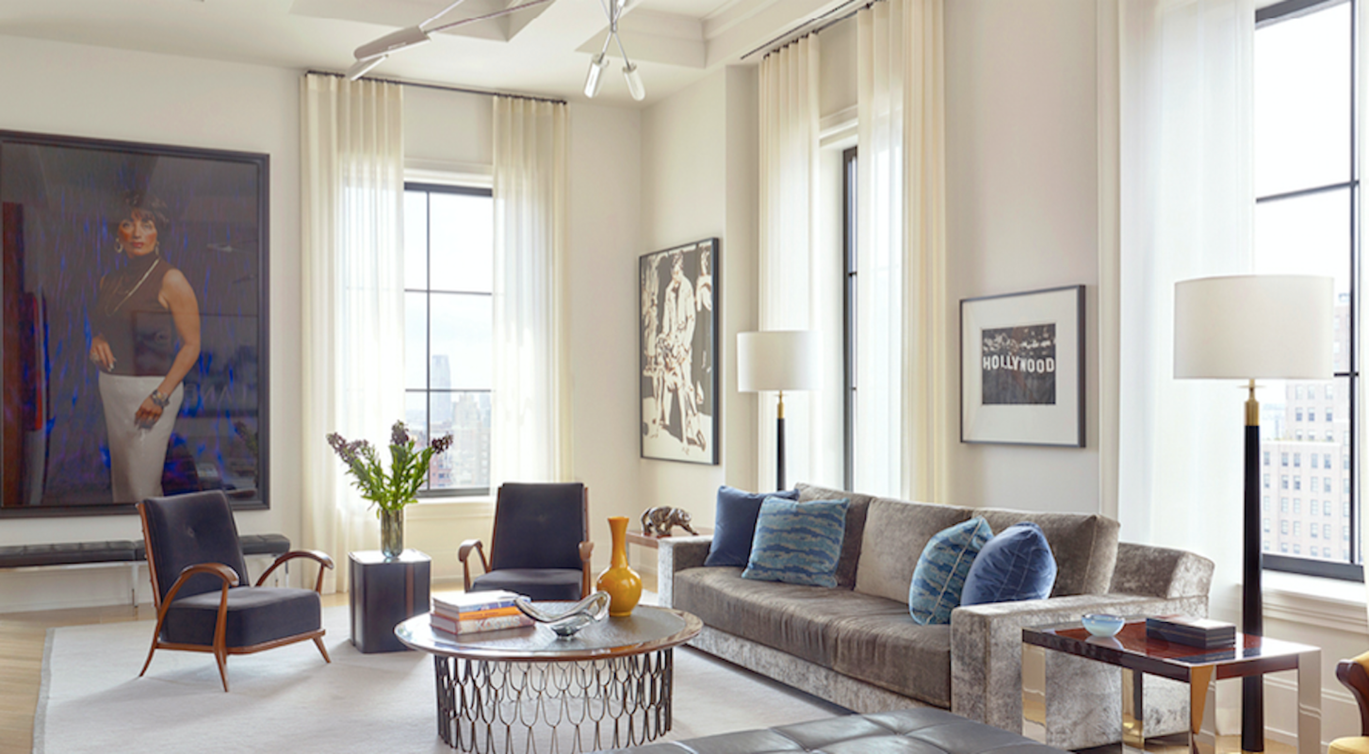 Living Room by David Scott Interiors on 1stdibs