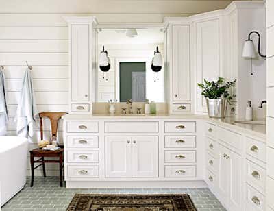  Transitional Family Home Bathroom. Fresh Traditional by Lauren Liess.