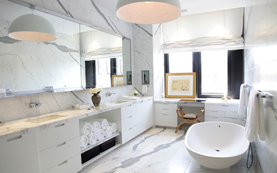  Contemporary Apartment Bathroom. Bond Street Loft by Katch Interiors.