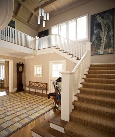  Country Entry and Hall. Georgica Residence by Pierce Allen .