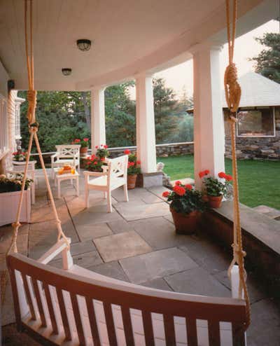  Country Traditional Country House Patio and Deck. Western Connecticut by Pierce Allen .