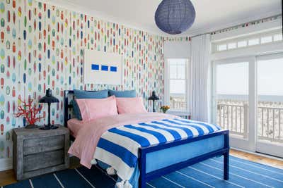  Coastal Vacation Home Bedroom. Beach Haven Waterfront by Chango & Co..
