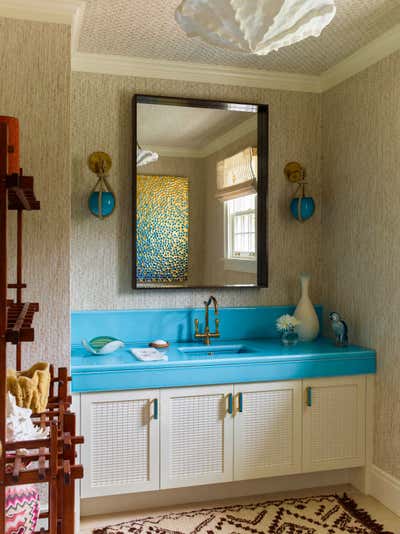  Traditional Vacation Home Bathroom. East Hampton Mansion by Pierce Allen .