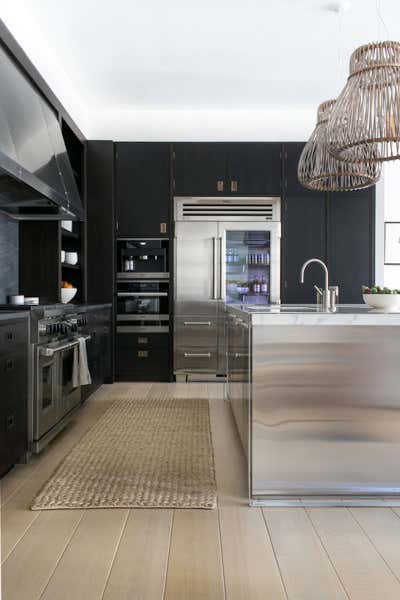  Industrial Apartment Kitchen. 443 Greenwich, Tribeca by Chango & Co..