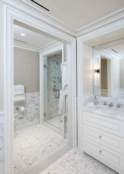  Contemporary Apartment Bathroom. Houston High-rise by Linda Ruderman Interiors.