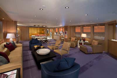  Transportation Living Room. Luxury Yatch by Pierce Allen .