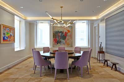  Contemporary Apartment Dining Room. Upper East Side Duplex by Pierce Allen .