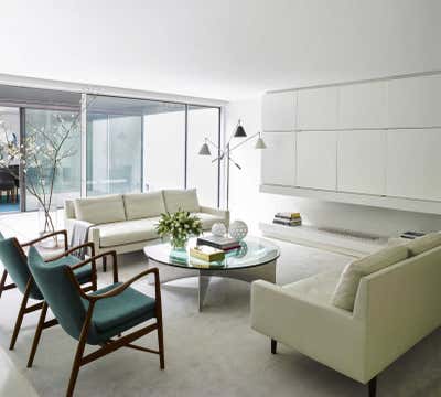  Contemporary Family Home Living Room. West Village Townhouse by Pierce Allen .