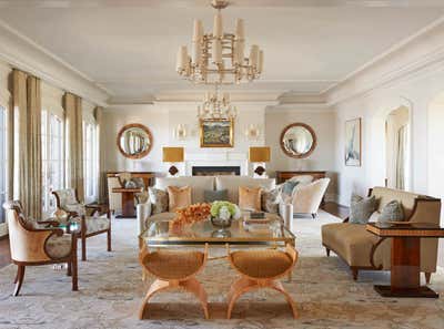  Contemporary Vacation Home Living Room. Riverside Retreat by Linda Ruderman Interiors.