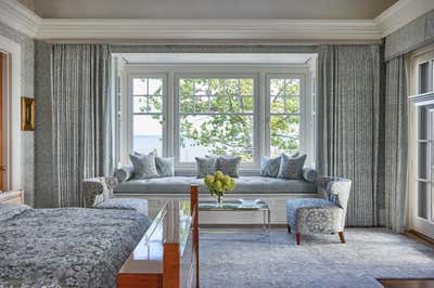 Contemporary Vacation Home Bedroom. Riverside Retreat by Linda Ruderman Interiors.