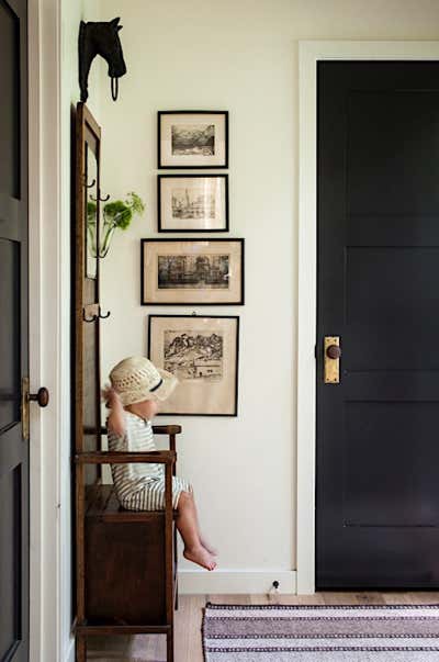  Transitional Western Family Home Entry and Hall. Fox Vale by Lauren Liess.