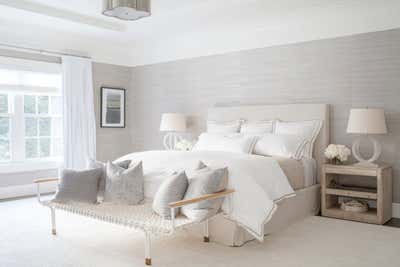  French Vacation Home Bedroom. Westport Modern Farmhouse by Chango & Co..