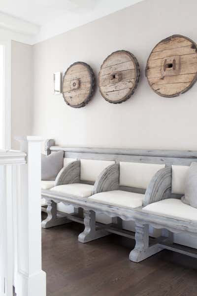  Rustic Entry and Hall. Westport Modern Farmhouse by Chango & Co..