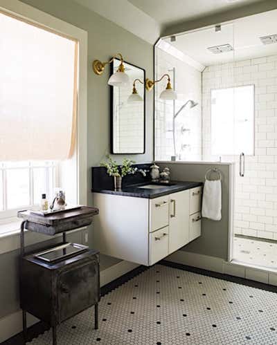  Traditional Family Home Bathroom. Federal Modern by Lauren Liess.