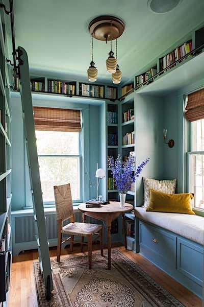  Country Family Home Office and Study. The Blue Bungalow by Lauren Liess.