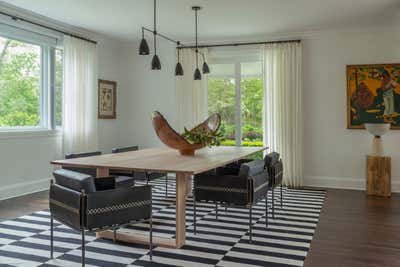  Contemporary Family Home Dining Room. EAST HAMPTON by Studio Hus.