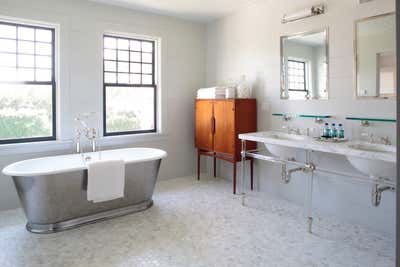  Industrial Vacation Home Bathroom. Further Lane by Dan Scotti Design.