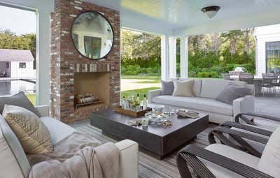  Coastal Vacation Home Patio and Deck. Hither Lane by Dan Scotti Design.