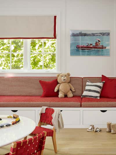 Contemporary Family Home Children's Room. Pacific Palisades by Dan Scotti Design.