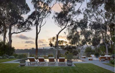 Contemporary Patio and Deck. Pacific Palisades by Dan Scotti Design.