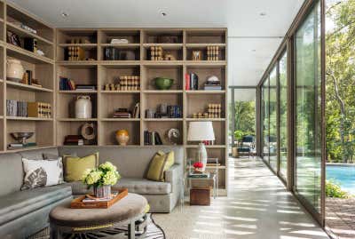  Contemporary Family Home Living Room. Bayou by Dillon Kyle Architecture.