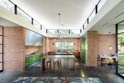  Mid-Century Modern Family Home Open Plan. Oak Lane by Dillon Kyle Architecture.