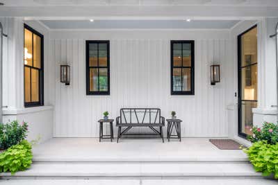 Mid-Century Modern Patio and Deck. Candlewood by Dillon Kyle Architecture.