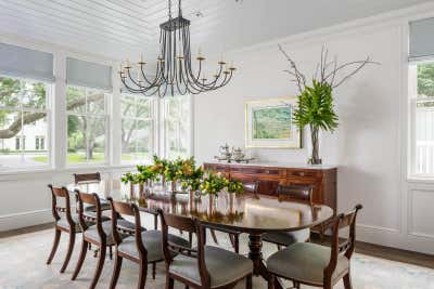  Transitional Family Home Dining Room. Candlewood by Dillon Kyle Architecture.