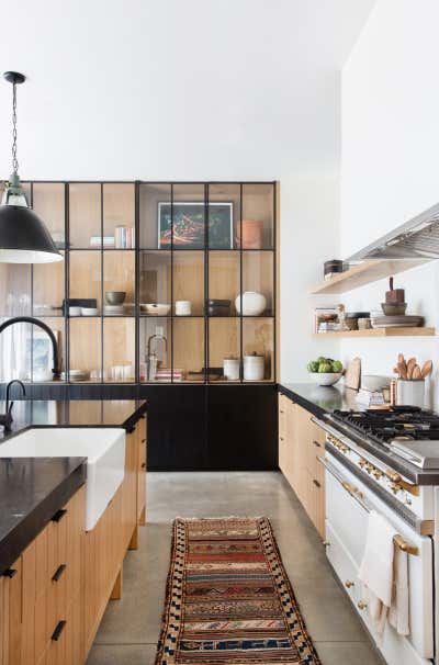  Scandinavian Modern Family Home Kitchen. Client Black Houses Are The Best Houses by Amber Interiors.