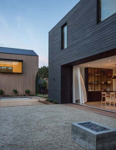  Scandinavian Family Home Patio and Deck. Client Black Houses Are The Best Houses by Amber Interiors.