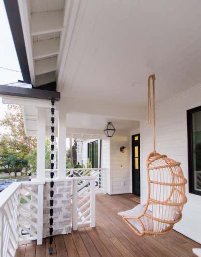 Cottage Patio and Deck. Client Holla at La Jolla by Amber Interiors.