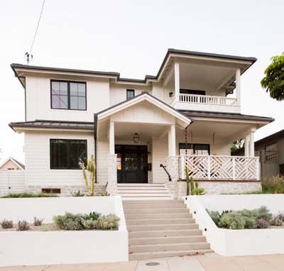  Cottage Family Home Exterior. Client Holla at La Jolla by Amber Interiors.