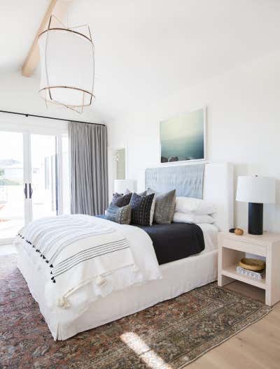  Cottage Family Home Bedroom. Client Holla at La Jolla by Amber Interiors.