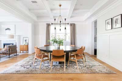  Contemporary Family Home Dining Room. Client Z to the E to the N Again by Amber Interiors.