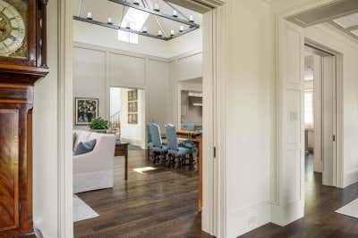  Transitional Family Home Entry and Hall. Longmont by Dillon Kyle Architecture.