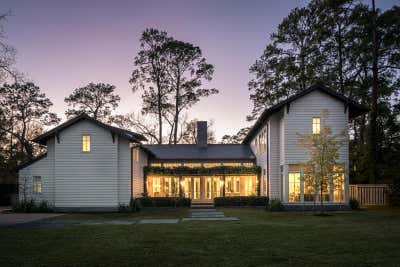  Farmhouse Family Home Exterior. Lindenwood by Dillon Kyle Architecture.