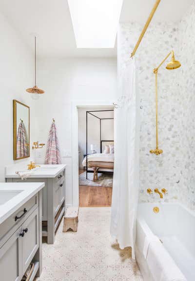  Eclectic Family Home Bathroom. Client Oh Hi Ojai by Amber Interiors.