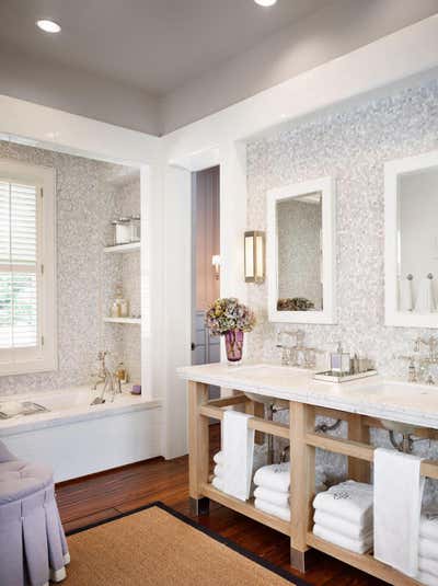  Transitional Family Home Bathroom. Tupper Lake by Dillon Kyle Architecture.