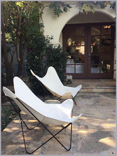  Mid-Century Modern Family Home Patio and Deck. Home Again by Ellen Brill - Set Decorator & Interior Designer.