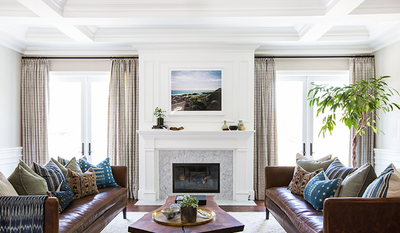  Cottage Beach House Living Room. Client Second Times a Charm by Amber Interiors.