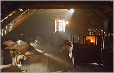 Victorian Entertainment/Cultural Children's Room. American Horror Story by Ellen Brill - Set Decorator & Interior Designer.