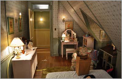 Victorian Entertainment/Cultural Children's Room. American Horror Story by Ellen Brill - Set Decorator & Interior Designer.