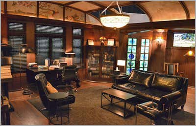  Entertainment/Cultural Living Room. American Horror Story by Ellen Brill - Set Decorator & Interior Designer.