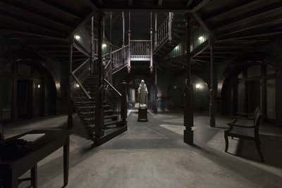 Entertainment/Cultural Entry and Hall. American Horror Story: Asylum by Ellen Brill - Set Decorator & Interior Designer.